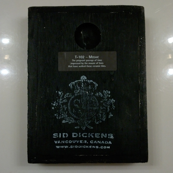 Sid Dickens T-102 "Mosaic" Memory Block wall tile *Rare & Retired* - Picture 2 of 2